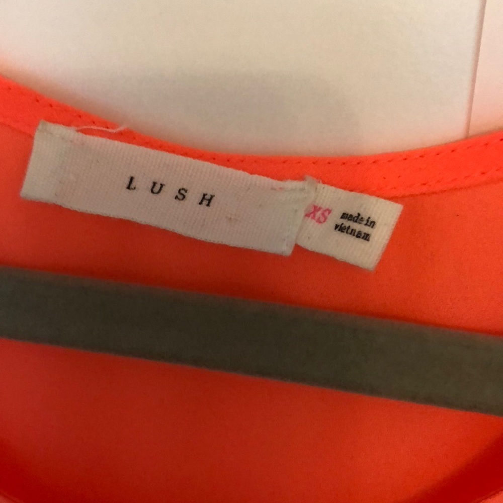 Lush Neon Pink/Melon Shirt - Picture 4 of 6